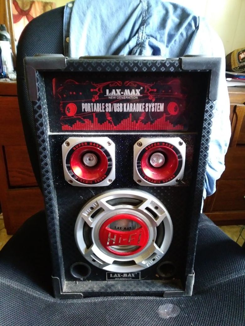 Lax Max New Generation Portable Sd Usb Digital Speaker - Best Digital