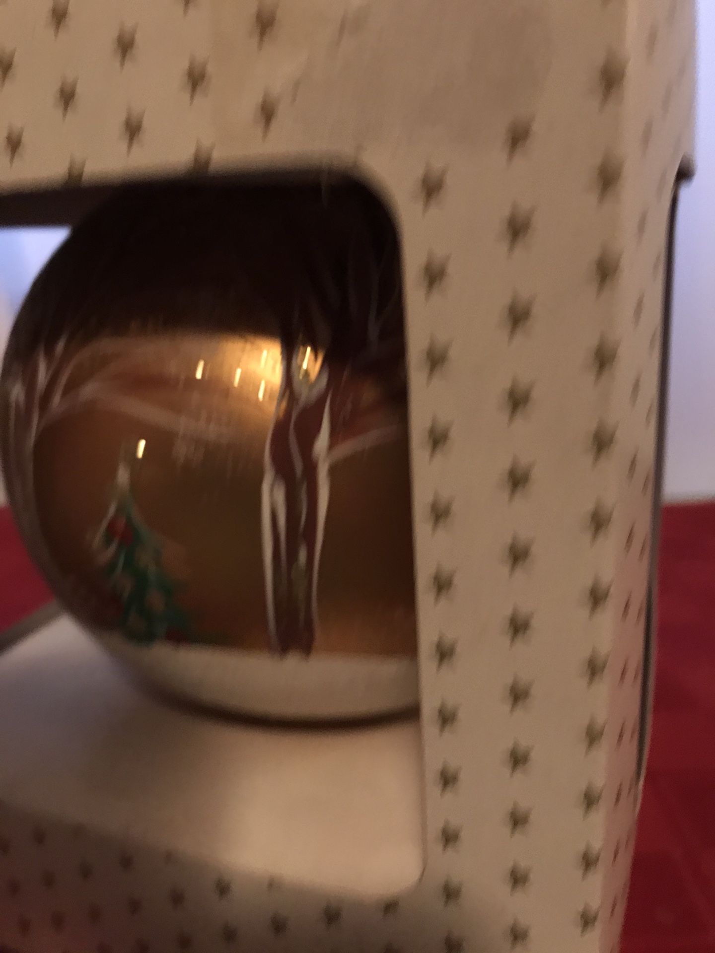 Giant Decorative Hand Made Christmas Ornament Trees and Snow