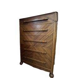 Vintage Retro BP John Design Dovetail Drawers Cabinet Storage Dresser Seattle  Thumbnail