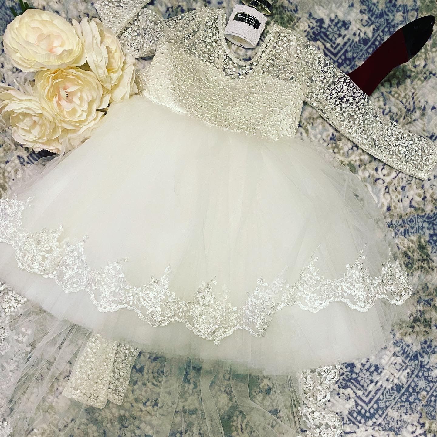 Wedding ,floral , Birthday , Dress