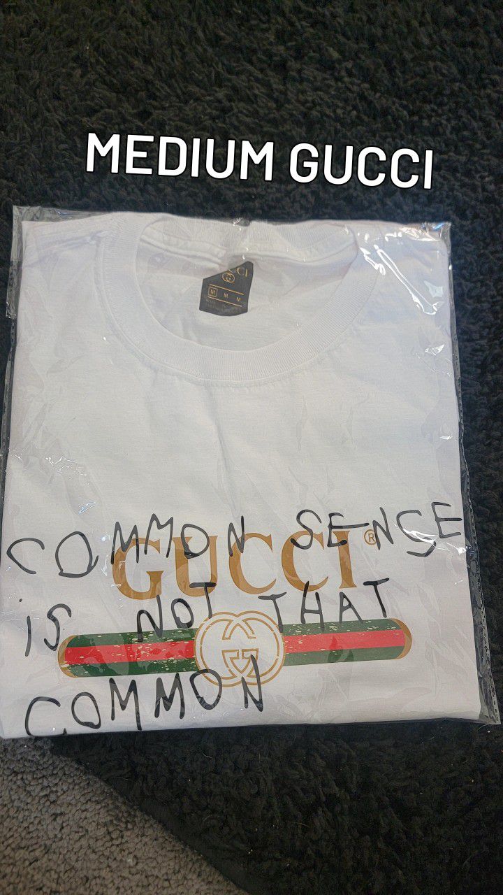 Gucci Tee Shirt"Common Sense"