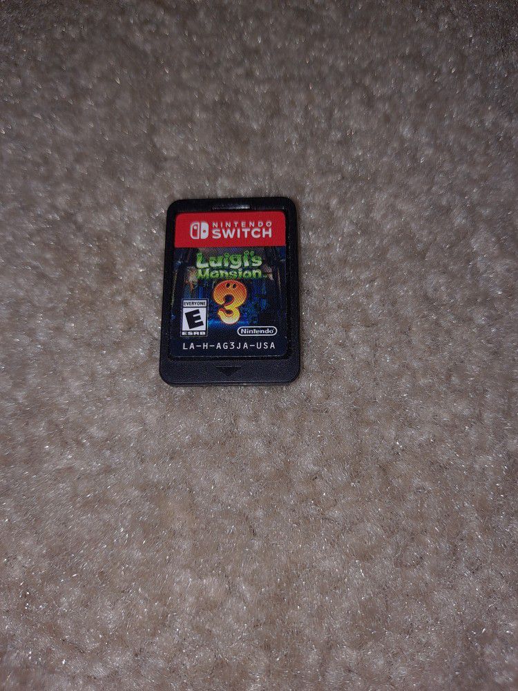 Nintendo Switch Game, Luigi's Mansion 3
