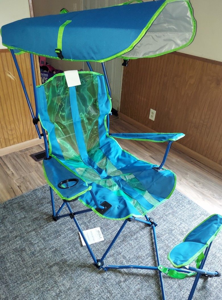 Canopy Chair With Ottoman