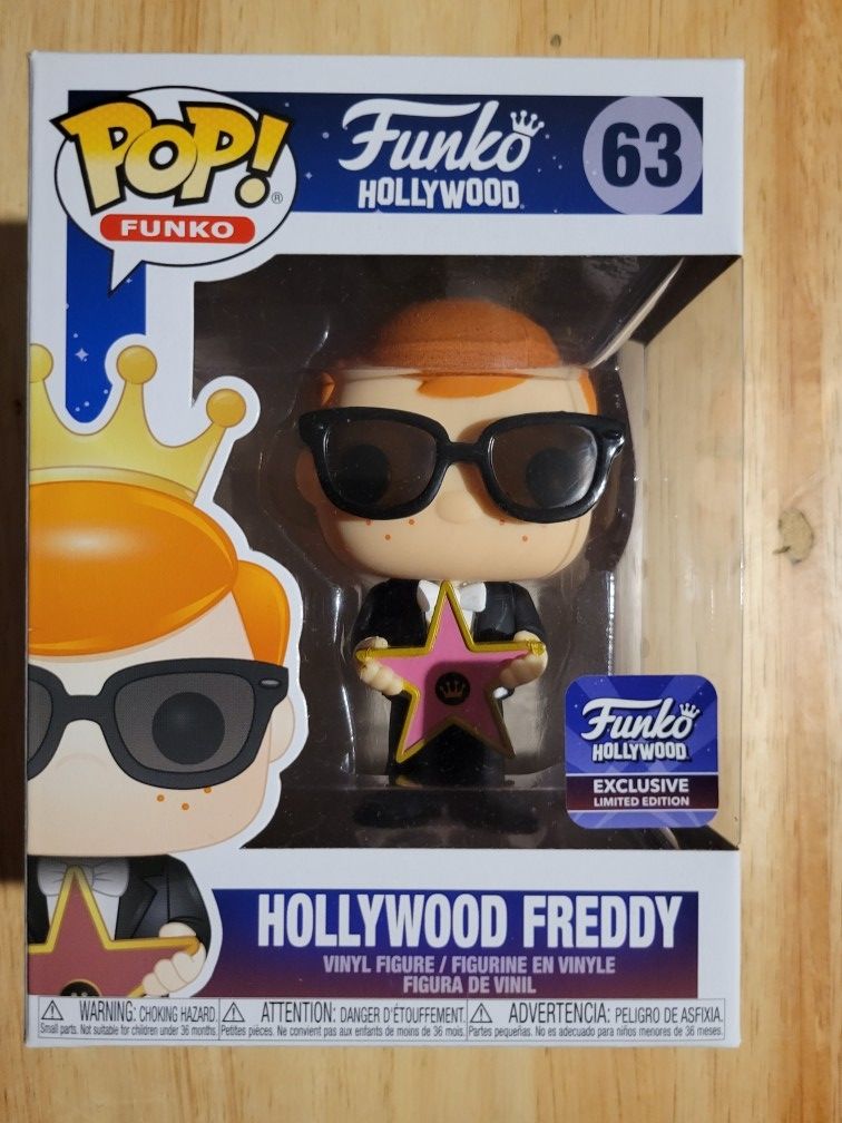 Hollywood Funko Shop Exclusive Hollywood Freddy Funko Pop