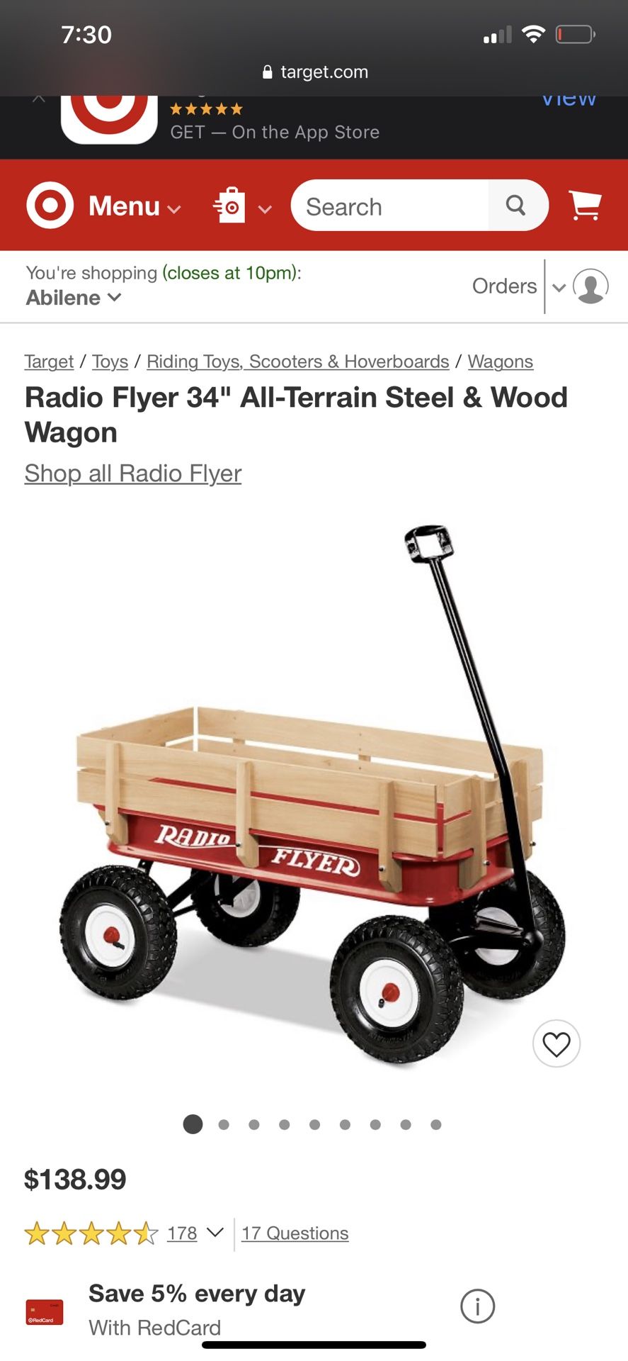 Radio Flyer Wagon
