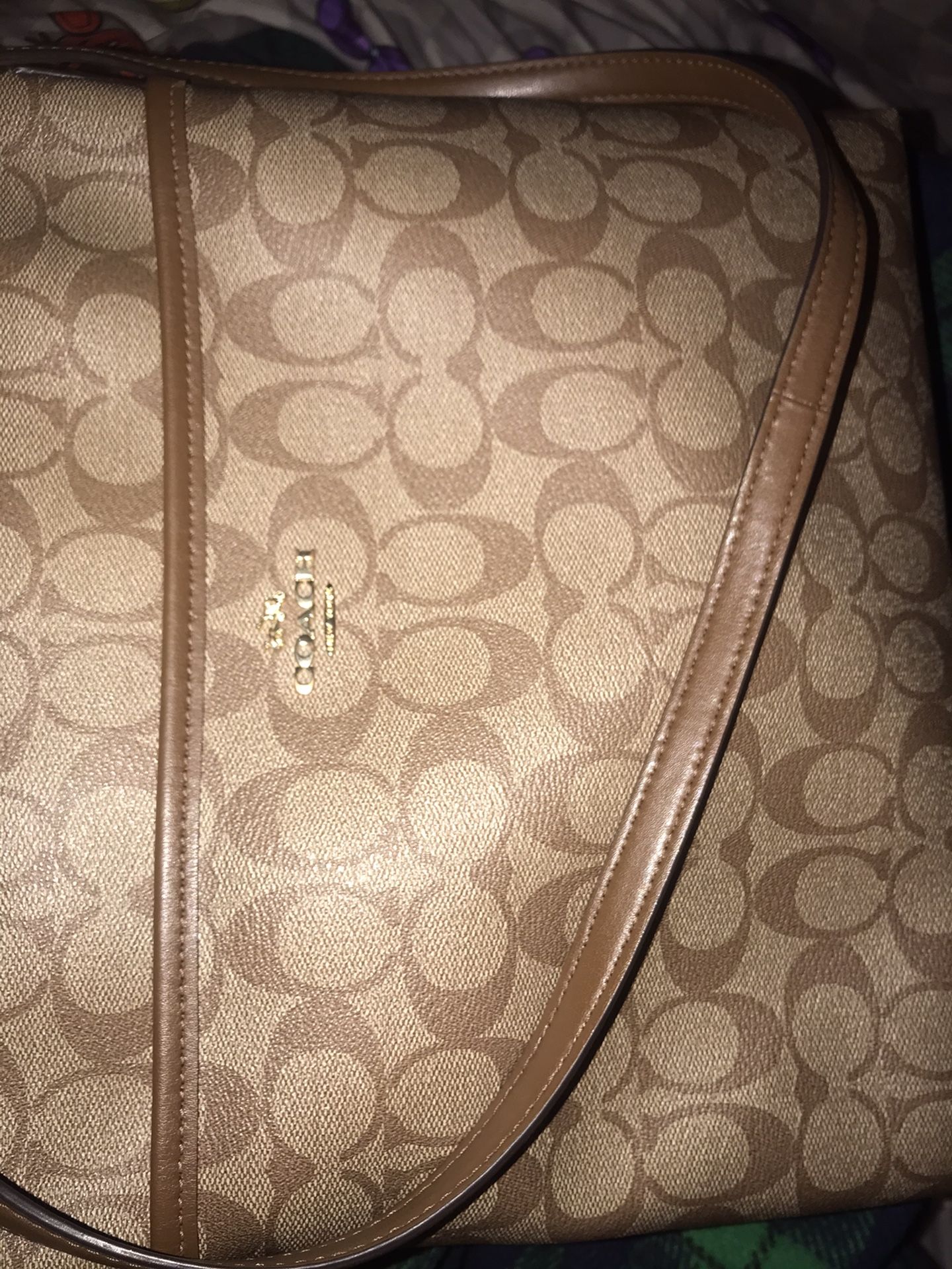 Coach bag and small coach wallet