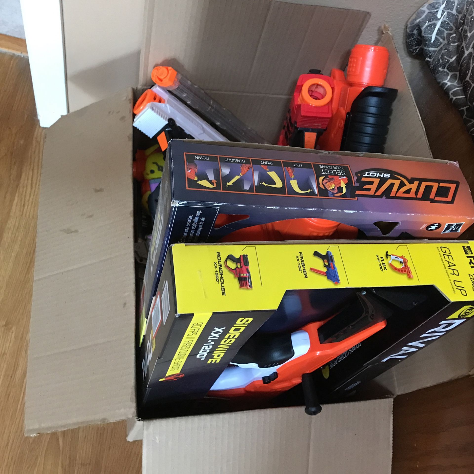 Box Of Nerf Rival Blasters $30 Obo