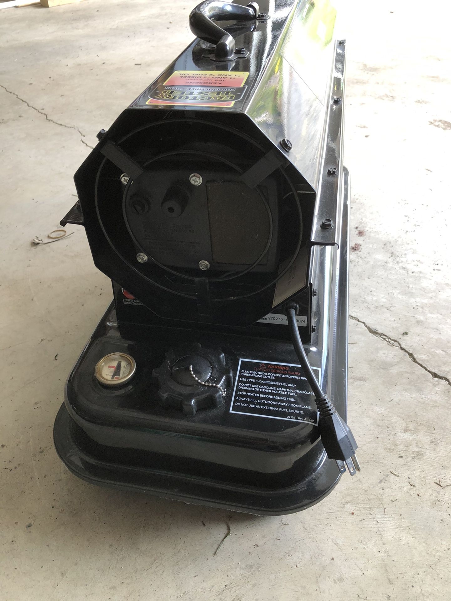 Mr Heater Contractor Series 75000BTU. Hardly Used. Porch Pickup Only
