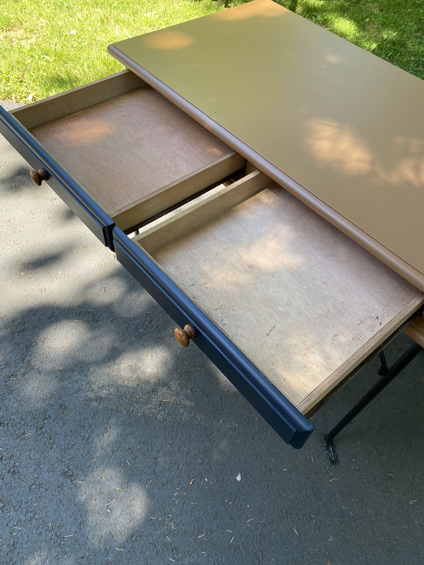 Solid Wood Writing Desk / Vanity