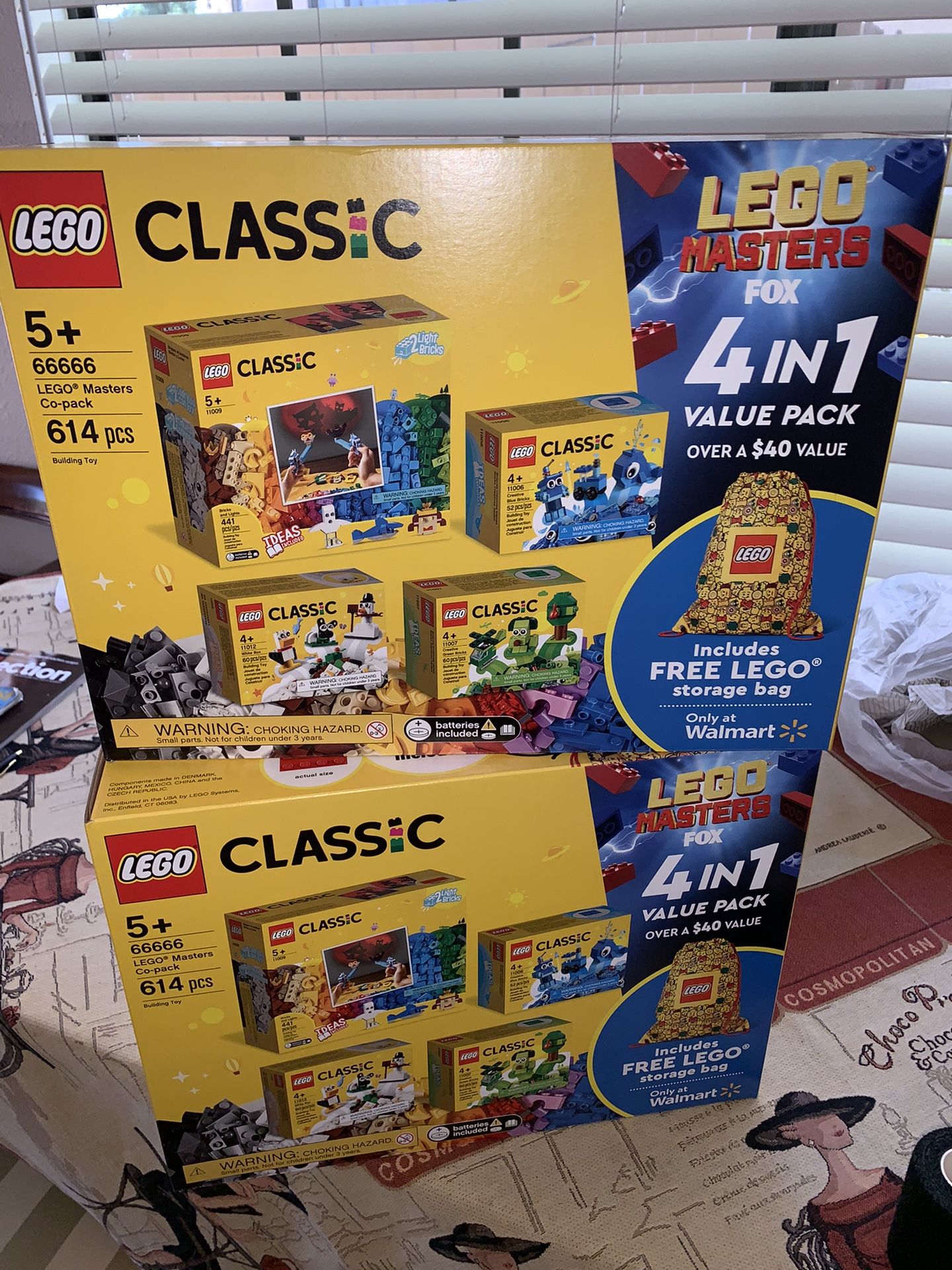 Lego Classic Big Box With BAG INSIDE Set 66666 New And Sealed