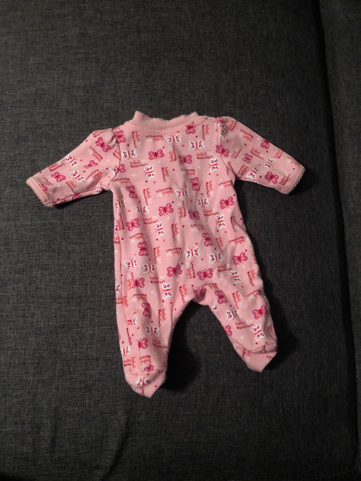 Baby’s First Valentines Onesie - Preemie