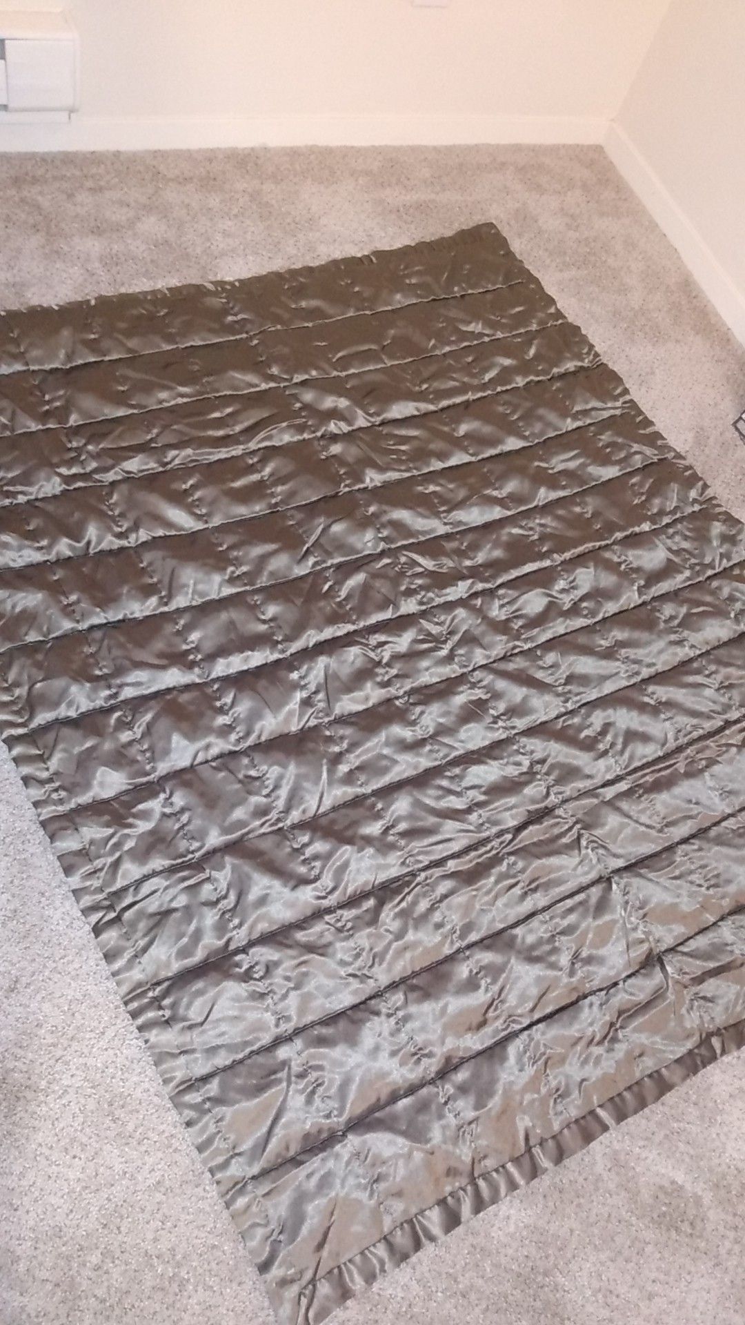 Beautiful olive green decor throw blanket!