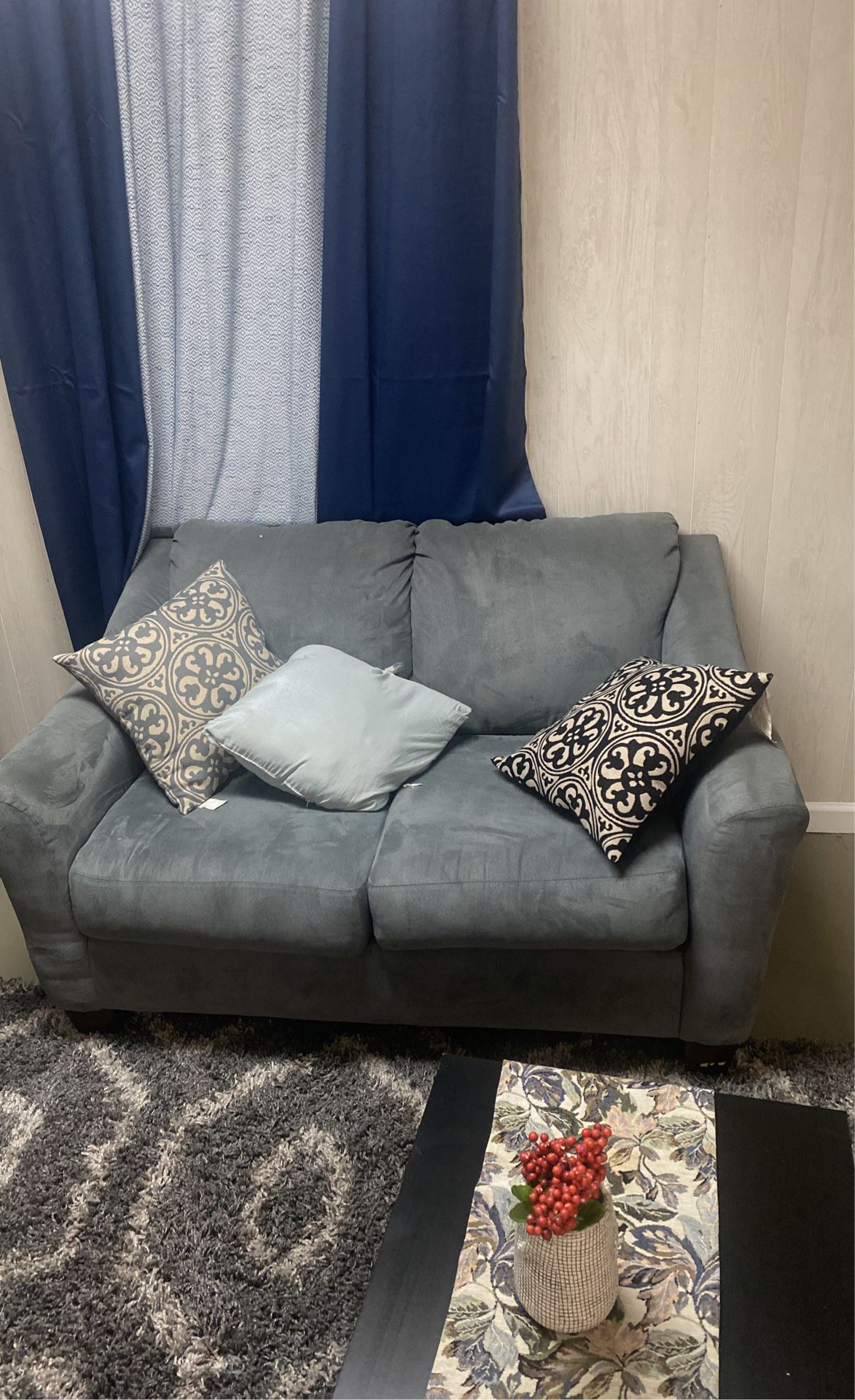 grey couches set 