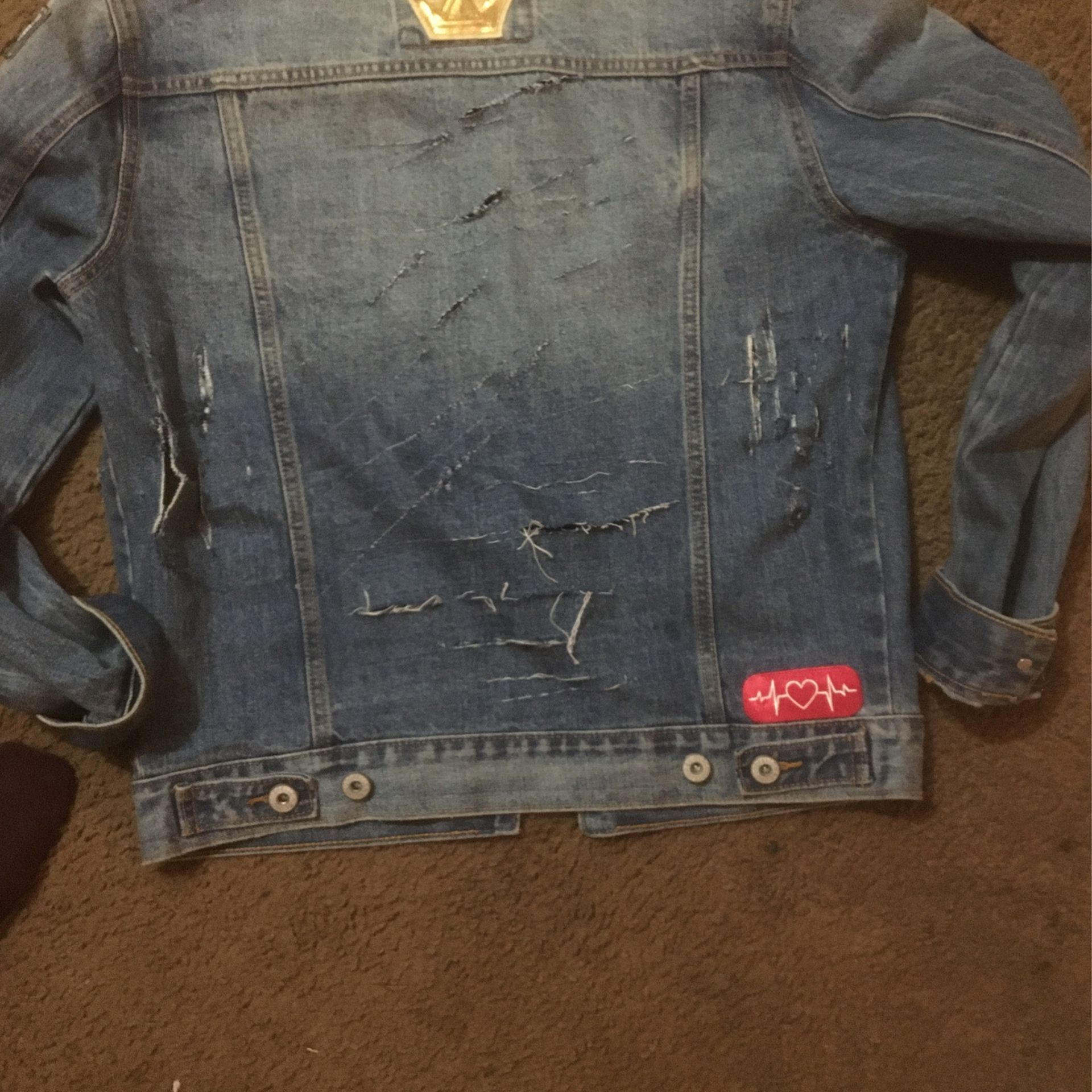 Custom Blue Jean Jacket