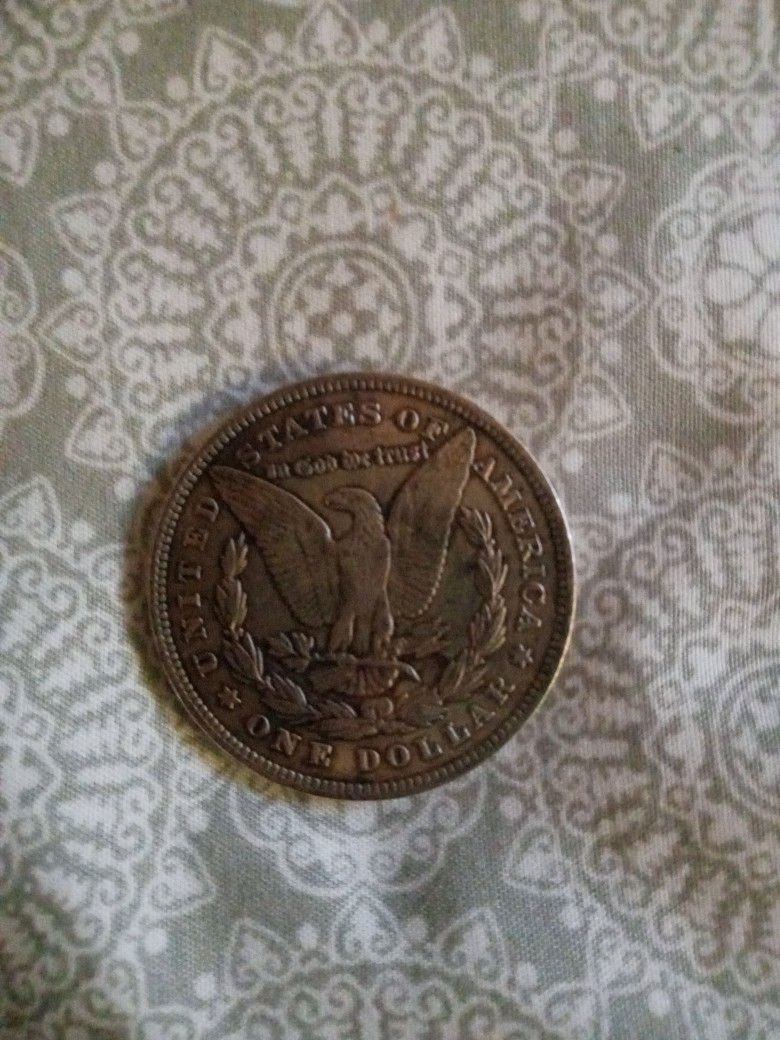 A 1894 Morgan Silver Dollar