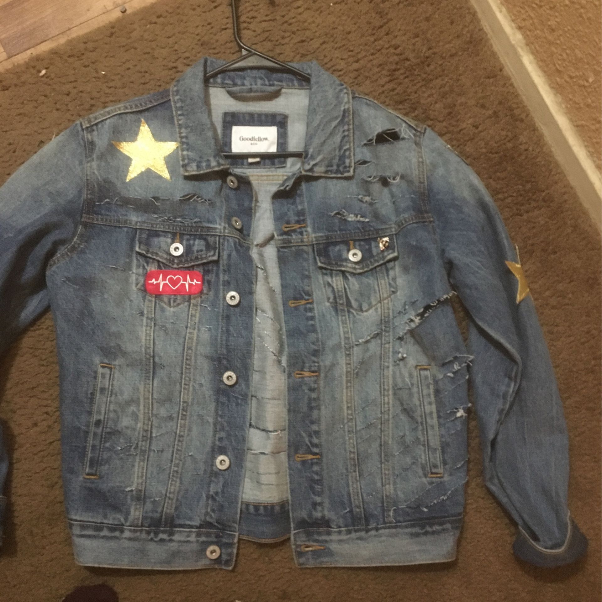 Custom Blue Jean Jacket