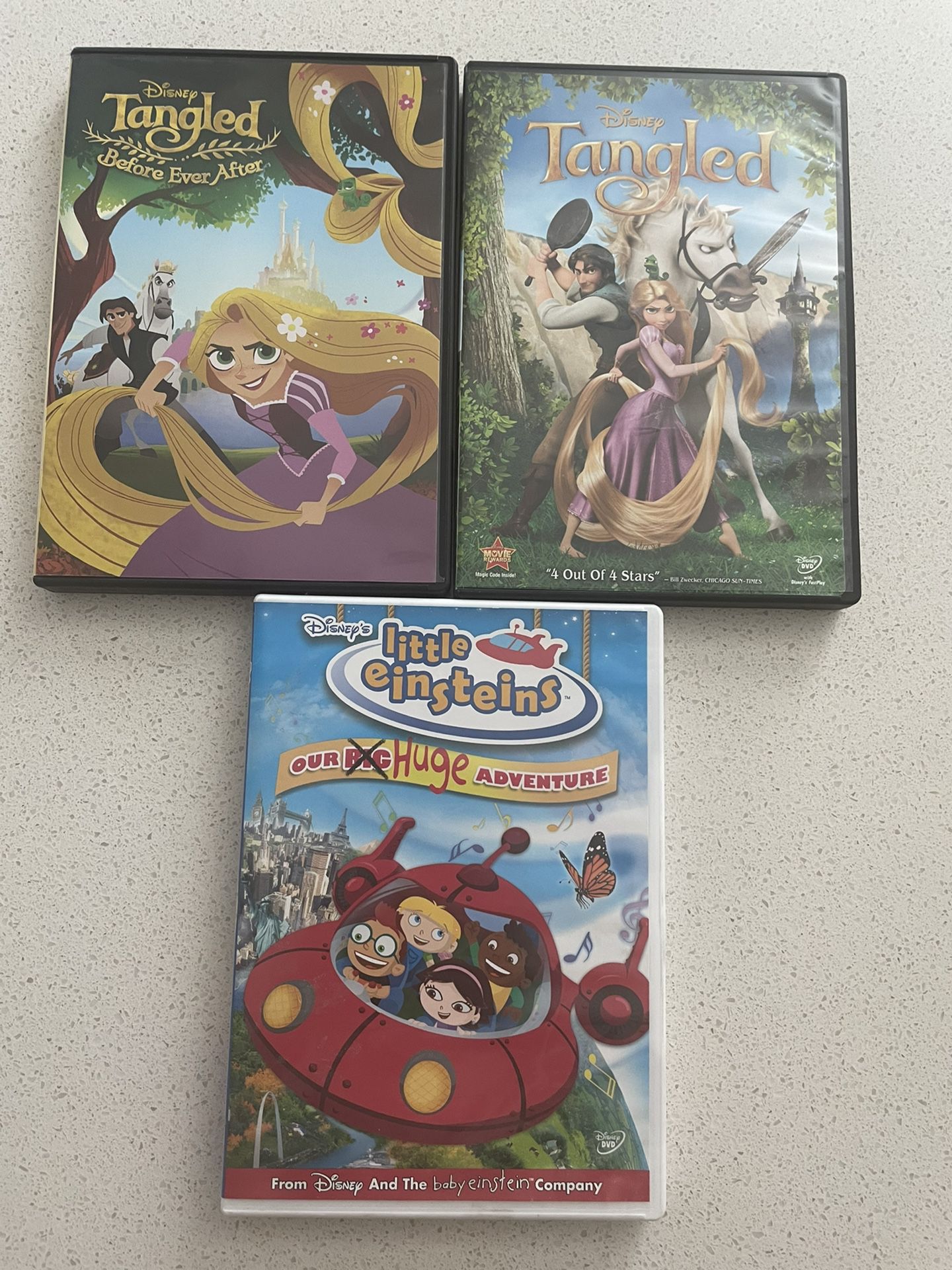 Tangled 1 And 2 Dvds 