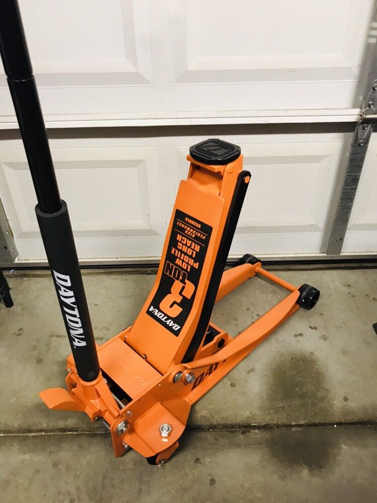 3 ton Long Reach Low Profile Steel Heavy Duty Floor Jack with Rapid