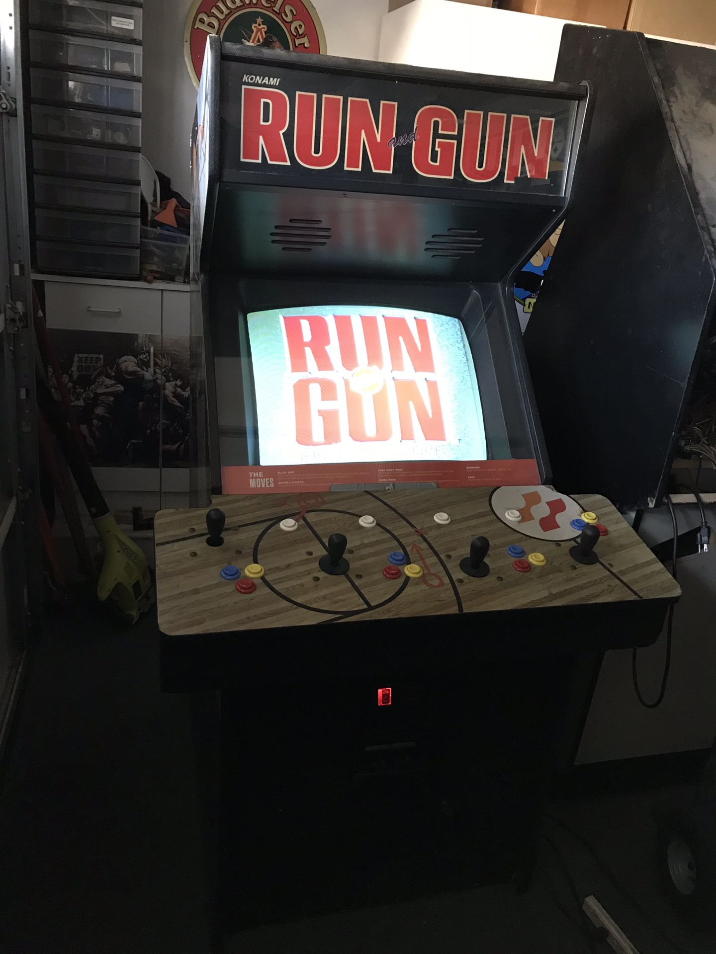 Run And Gun Arcade Konami Like Nba Jam For Sale In Colton Ca Offerup