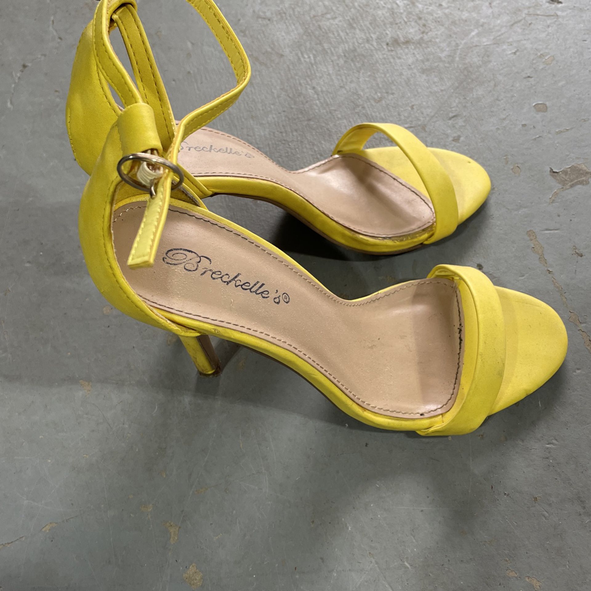 Women’s Yellow Heels