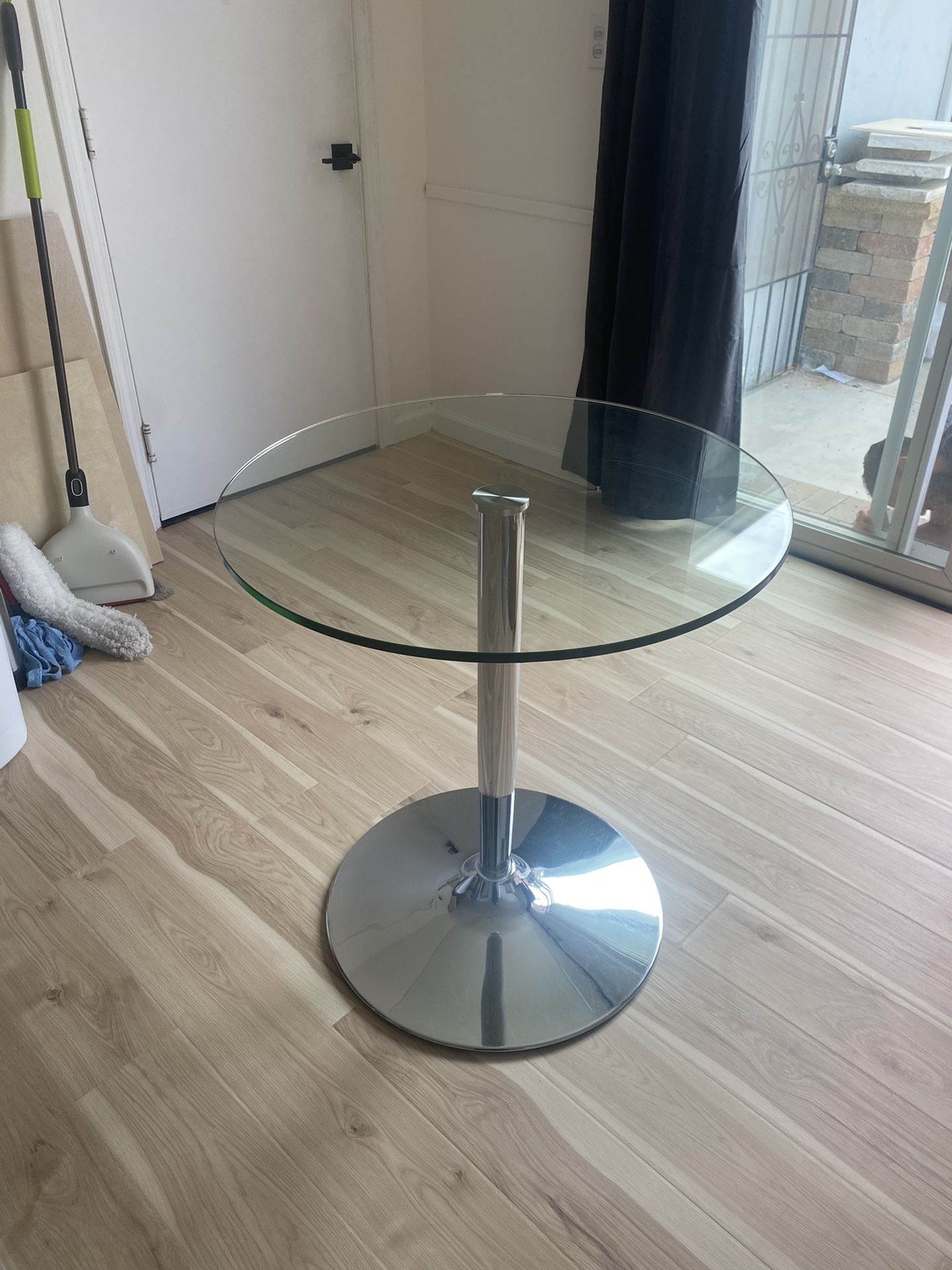 Glass Bistro table