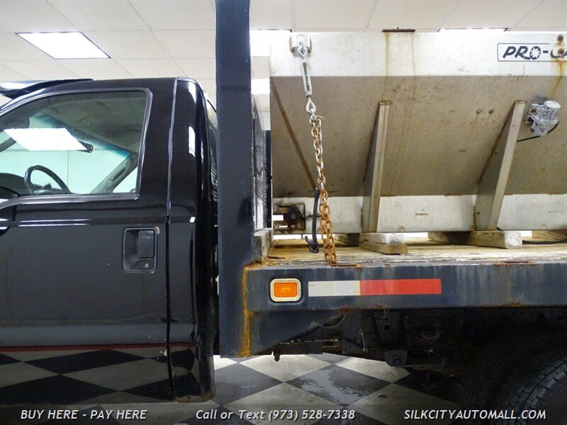 2006 Ford F-450 SD Flatbed 4x4 DUALLY V SNOW PLOW Aluminum Sander