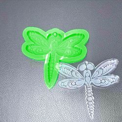 Keychain  Dragonfly Silicon Mold Thumbnail