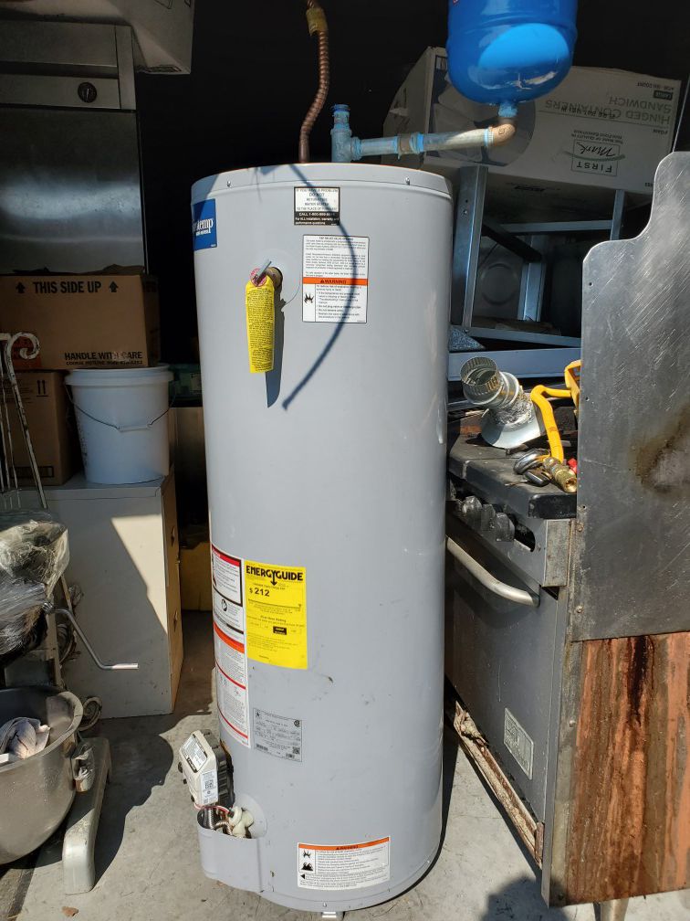 Used gas water heater