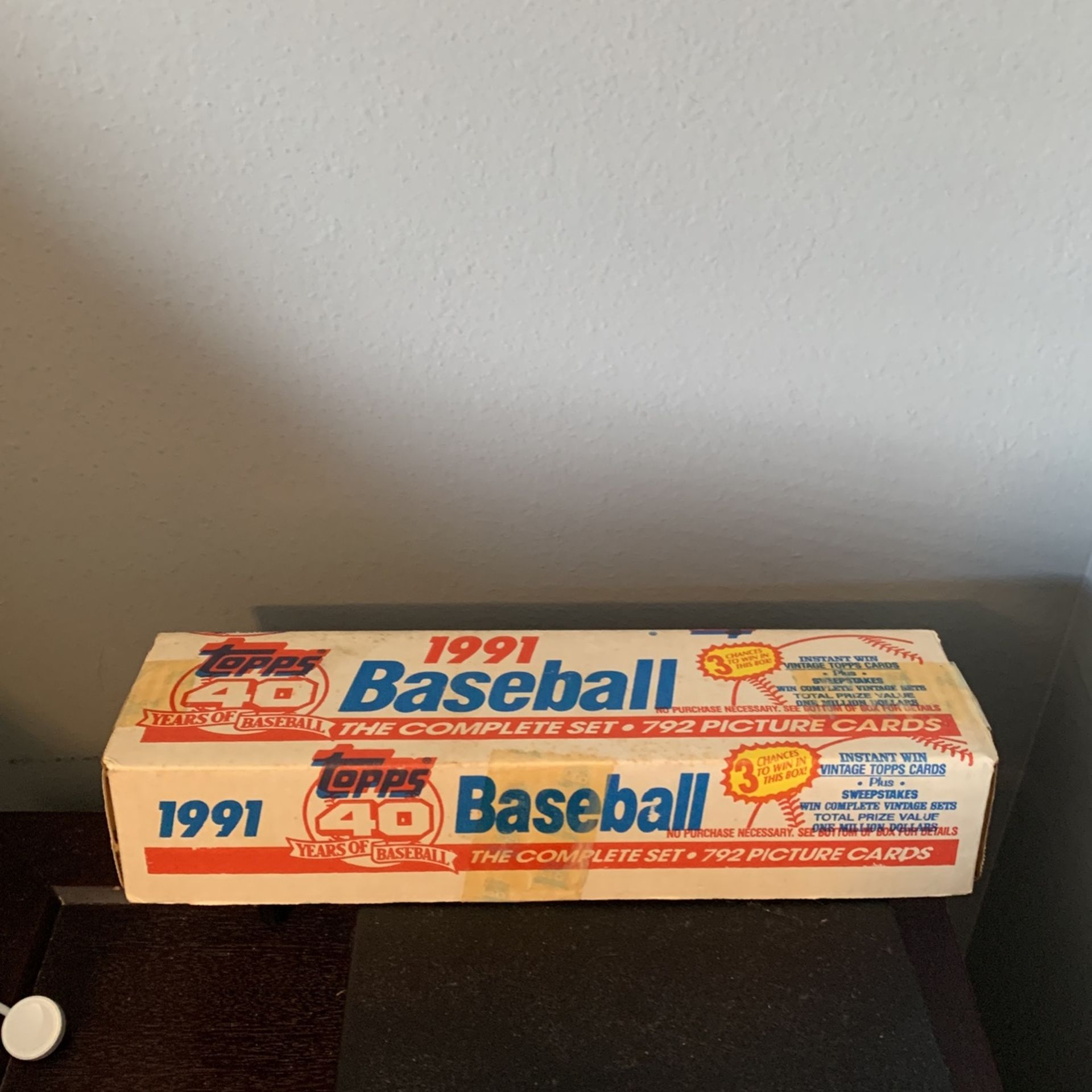 1991 Topps Baseball Complete set