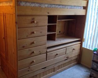 American Woodcrafters Loft Bunkbed For, American Woodcrafters Bunk Beds Assembly Instructions