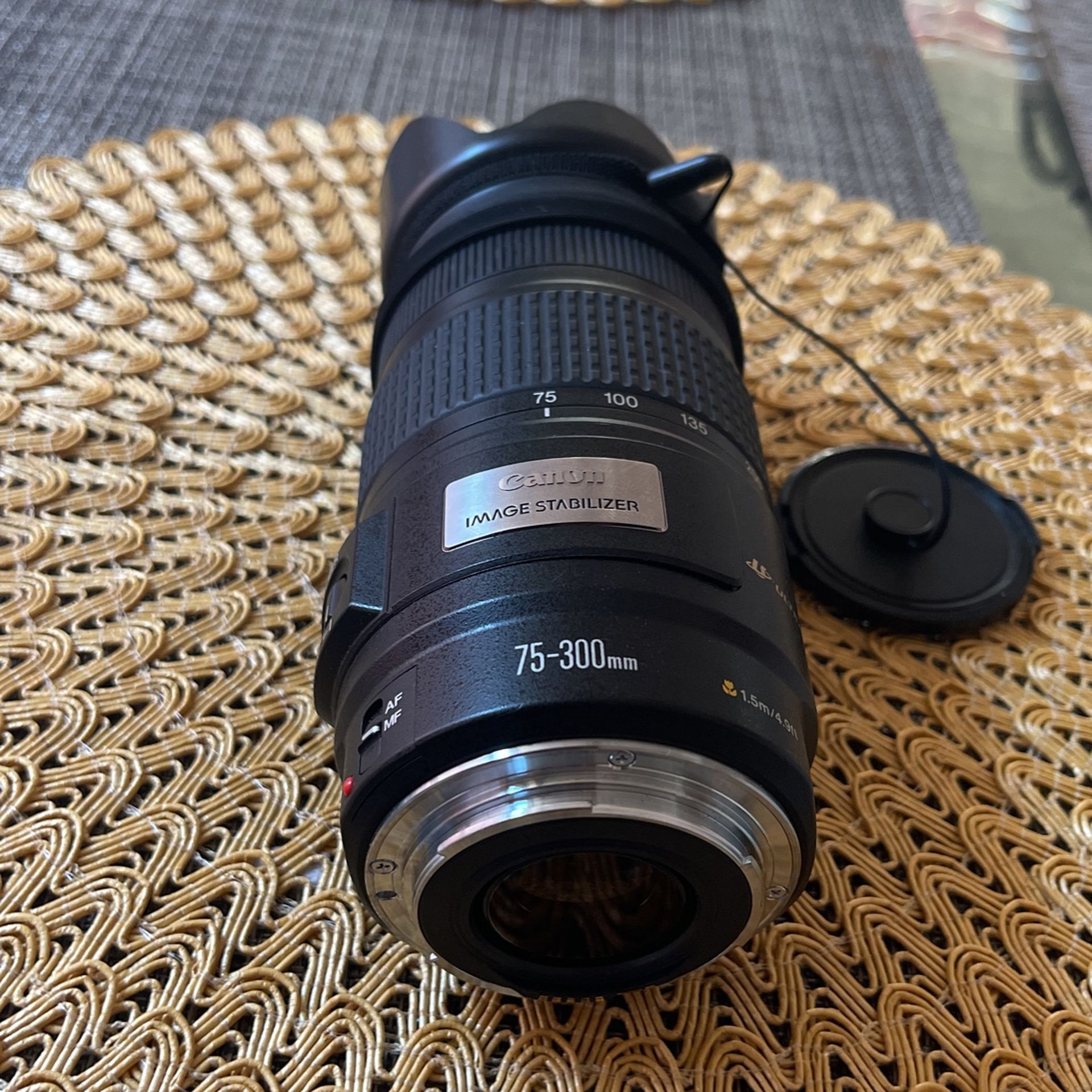 Canon 75 300mm Ultrasonic Lens For Sale In Tacoma Wa Offerup