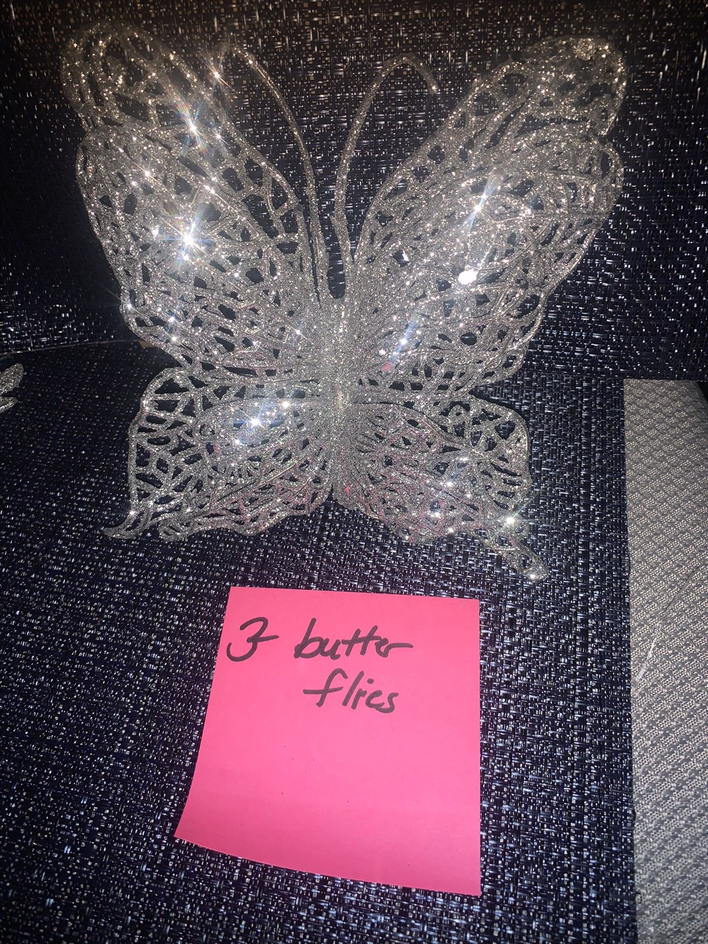 45 ASSORTED SILVER CHRISTMAS DECORATIONS