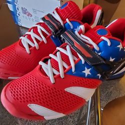 NEW BABOLAT Propulse All Court Stars+Stripes Limited Edition Tennis Shoes SALE 