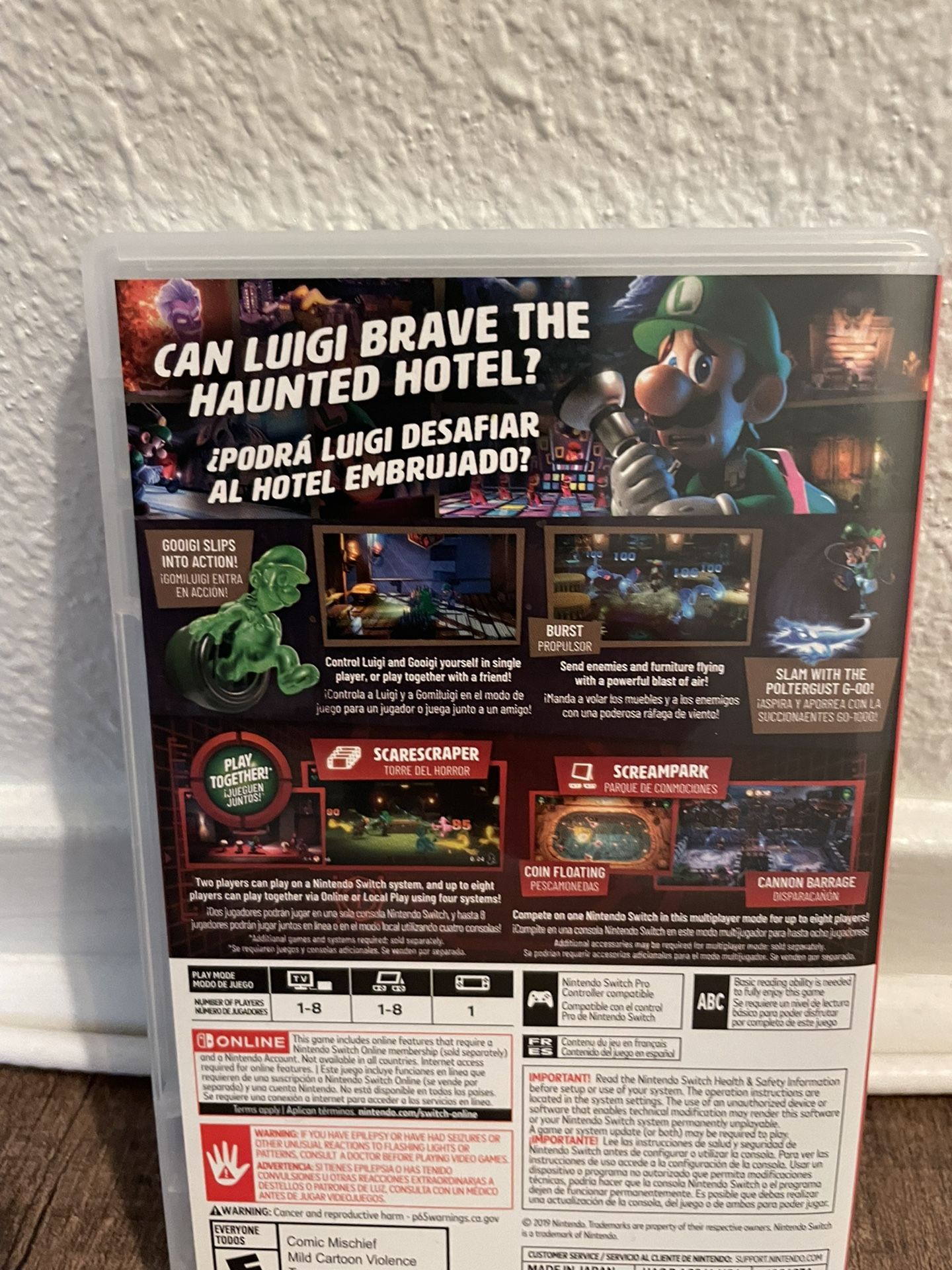Nintendo Switch - Luigis Mansion 3