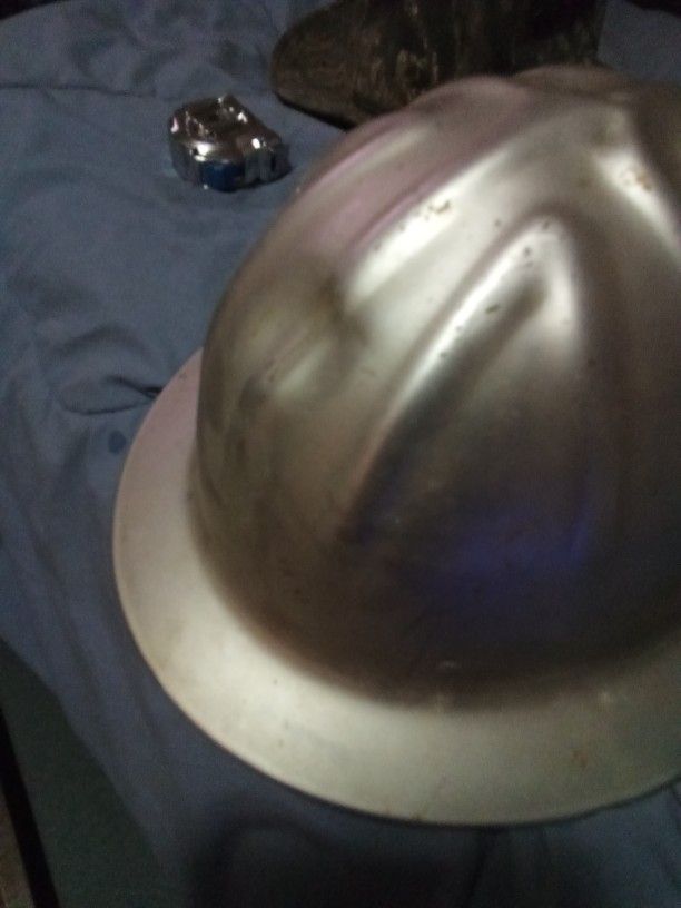 Used McDonald Aluminum Hardhat