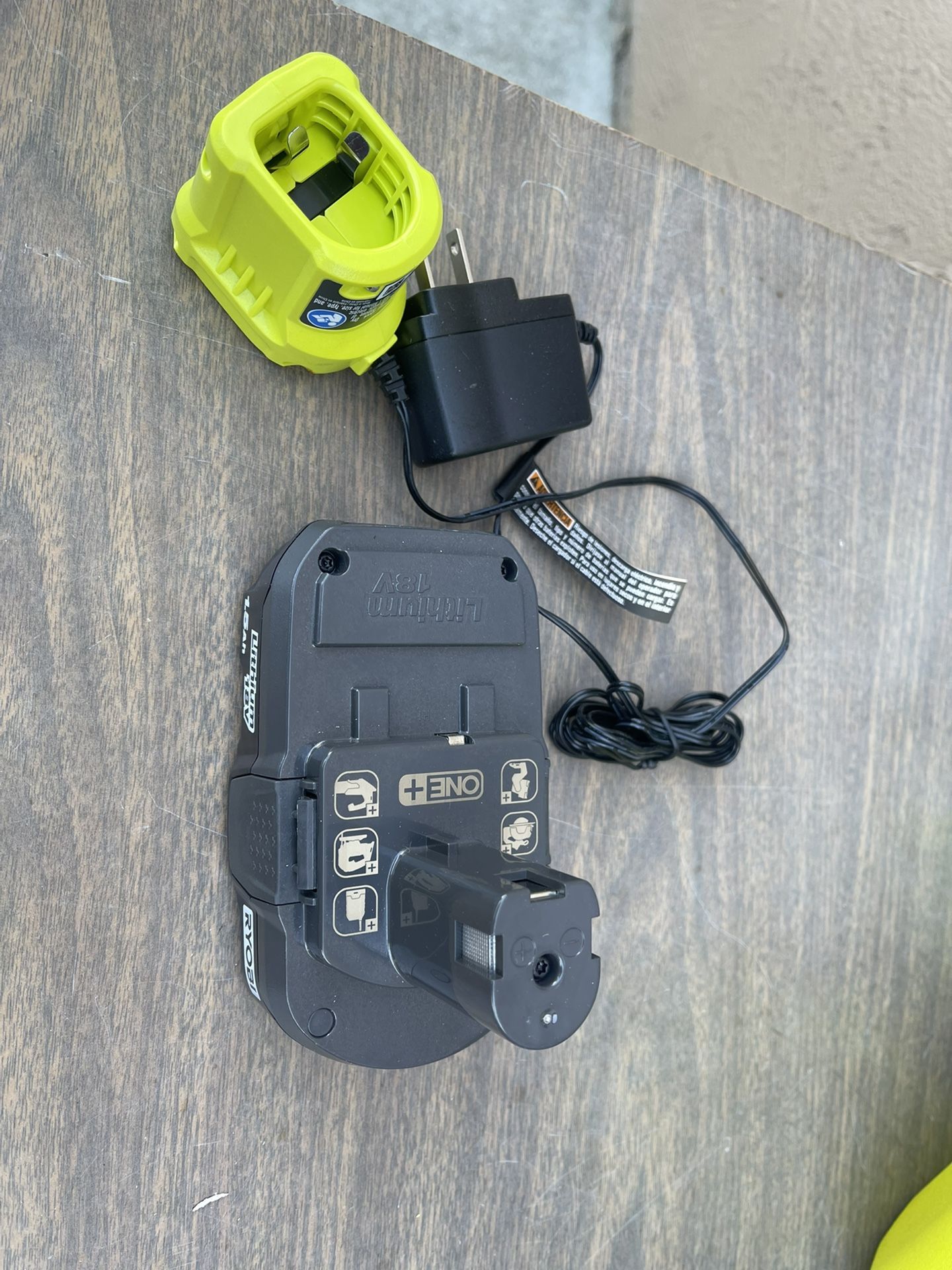 RYOBI 1.5ah Battery and Charger