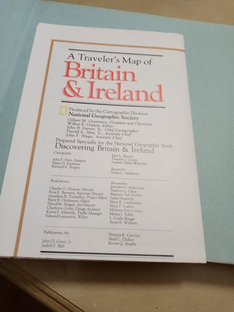 National Geographic Discovering Britain & Ireland