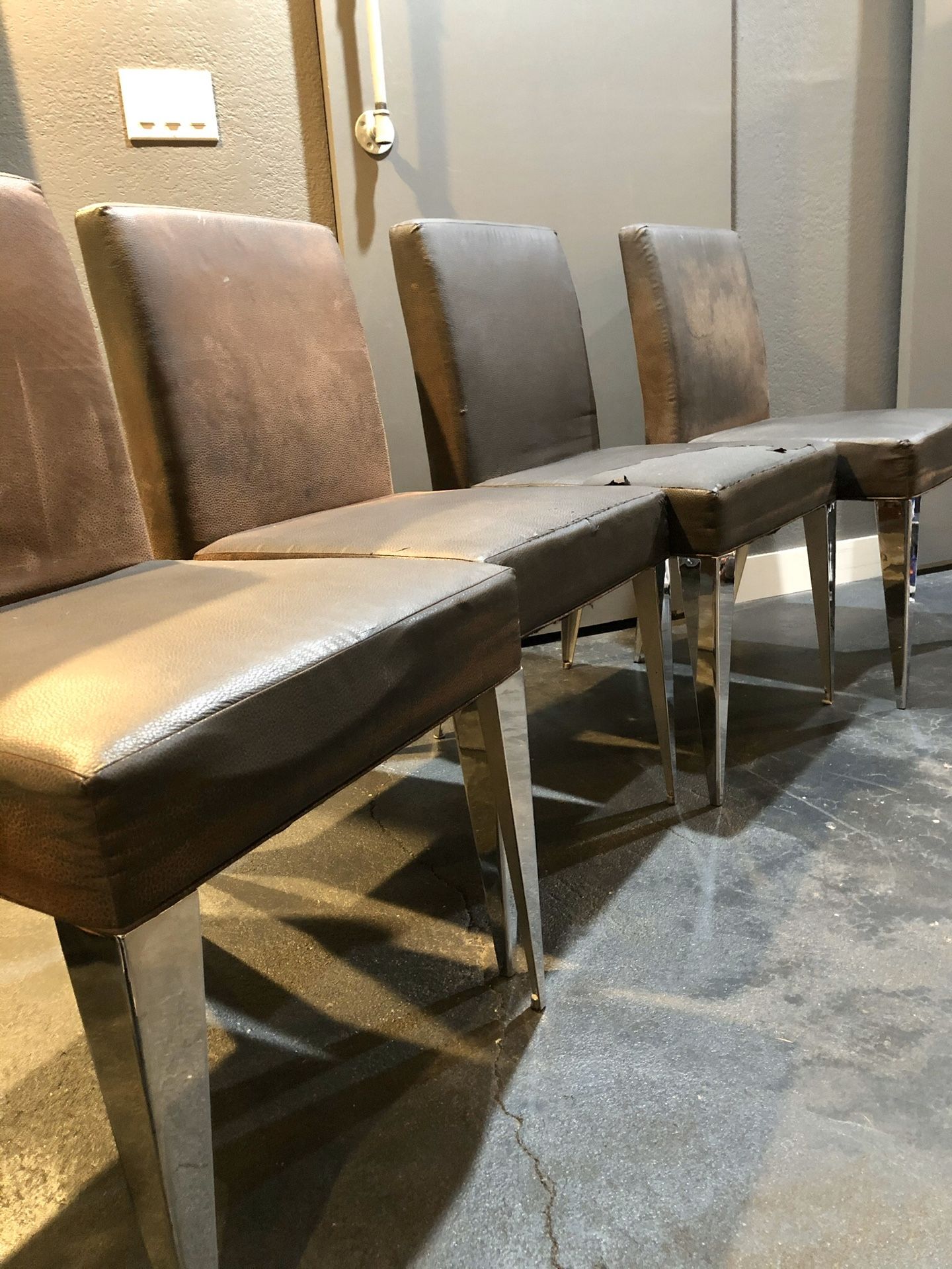 Kasala Espresso Modern Dining Table & 4Chair Set for Sale in Bellevue