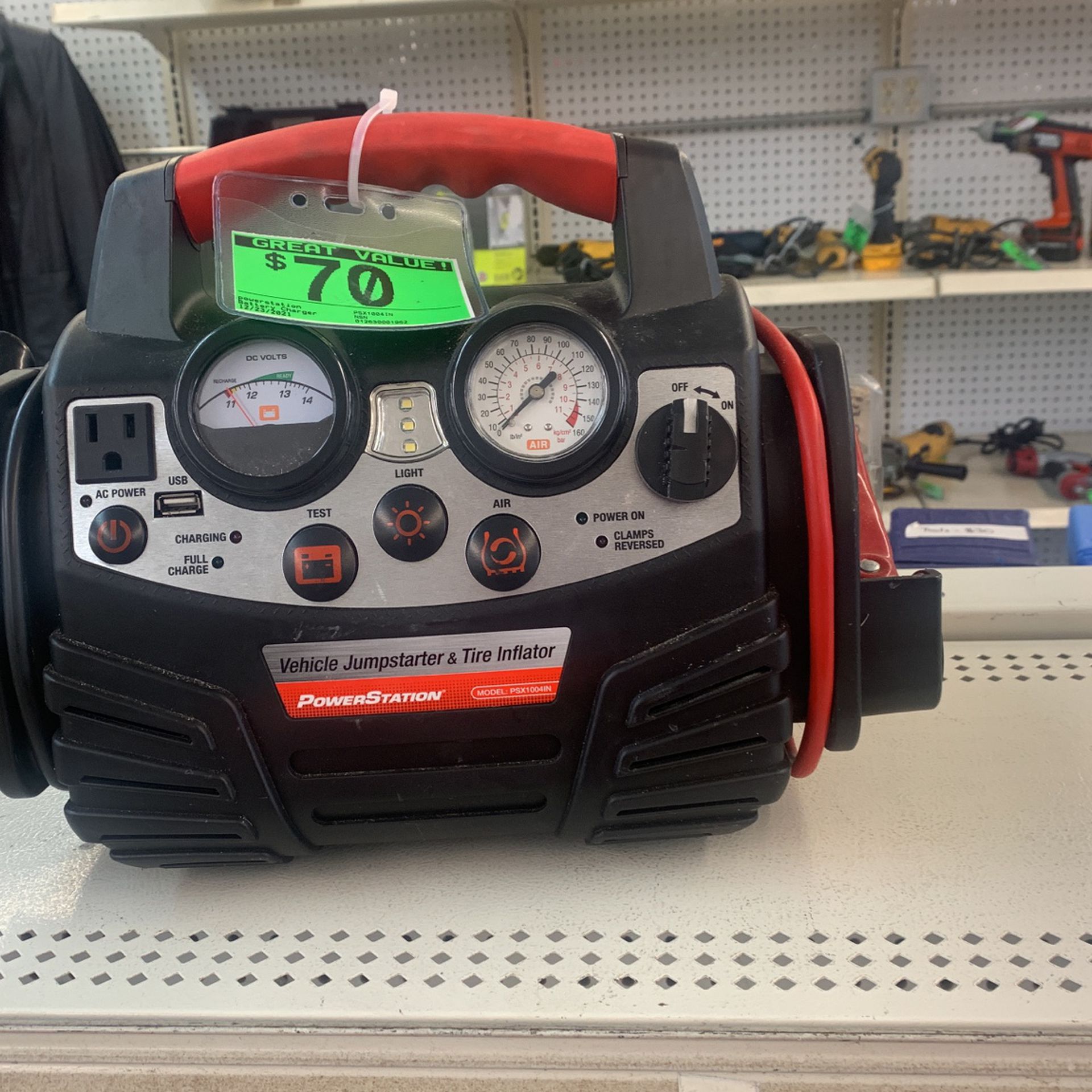 Power station  Jump starter , Tire Inflater
