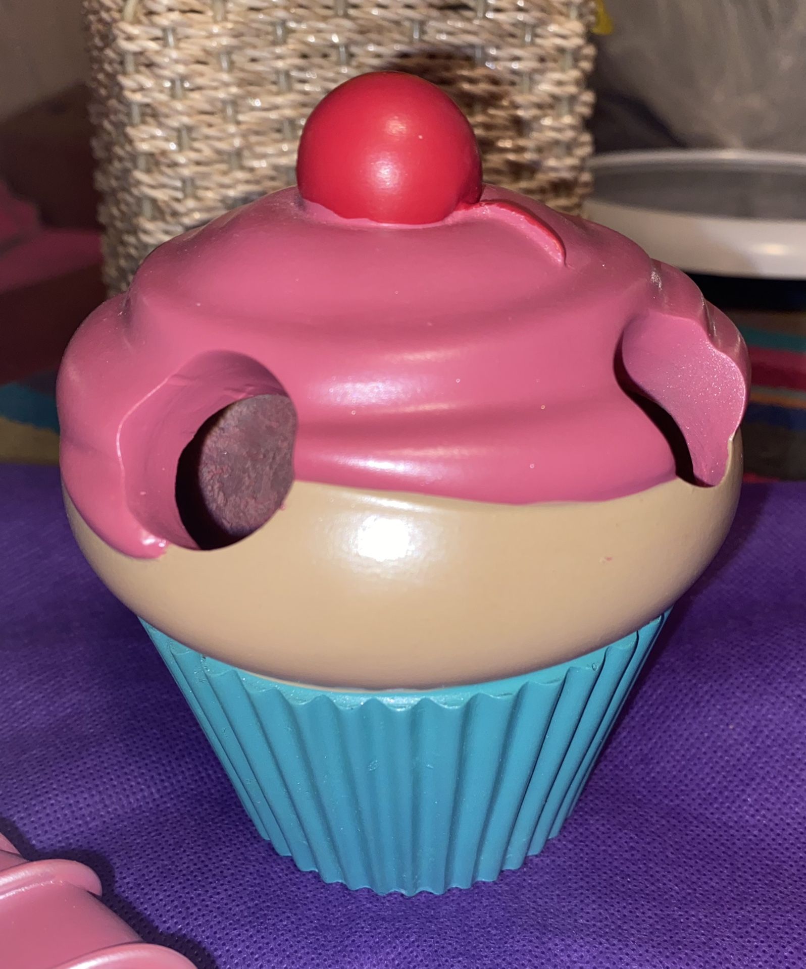 Cupcake Bathroom Accessories Set