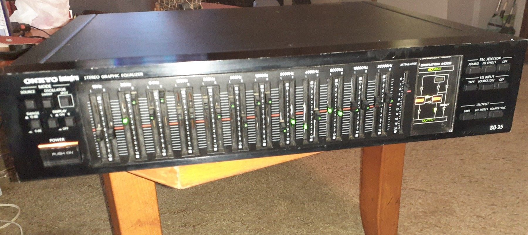 Onkyo Integra EQ-35 Stereo Graphic Equalizer