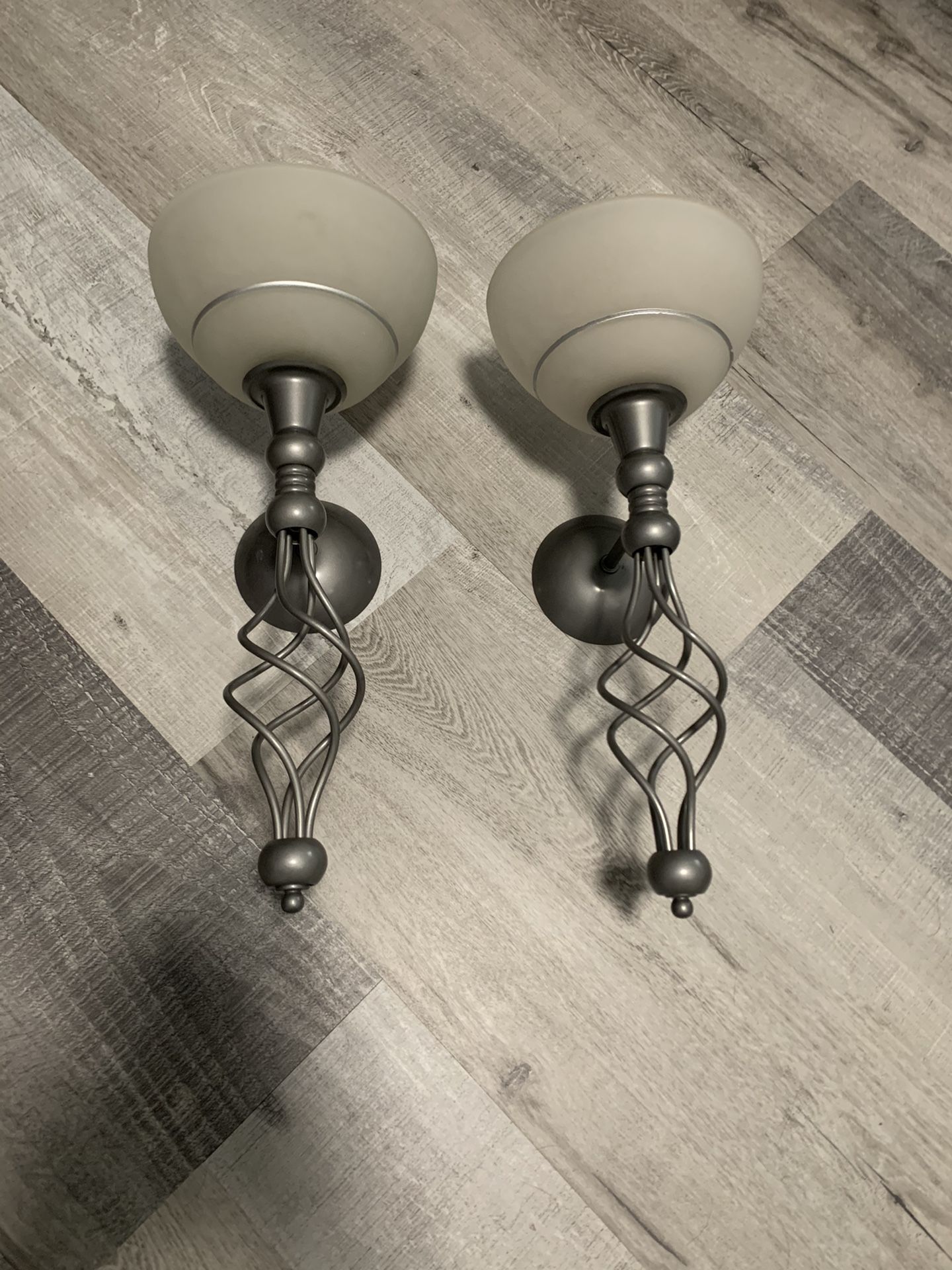 Partylite candle holder wall sconces