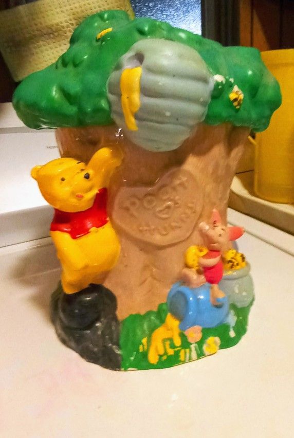Winnie The Poo Cookie Jar