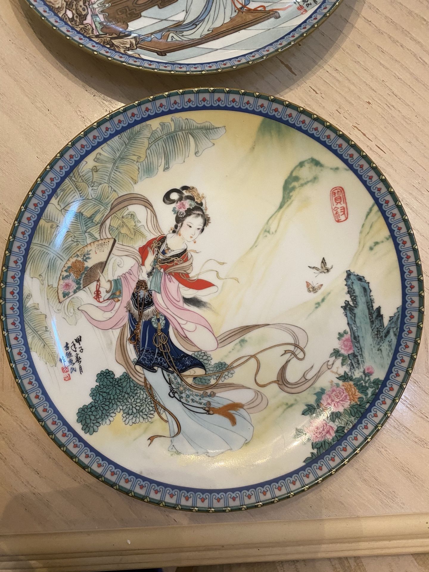 Japanese Imperial jingdezhan porcelain Plates