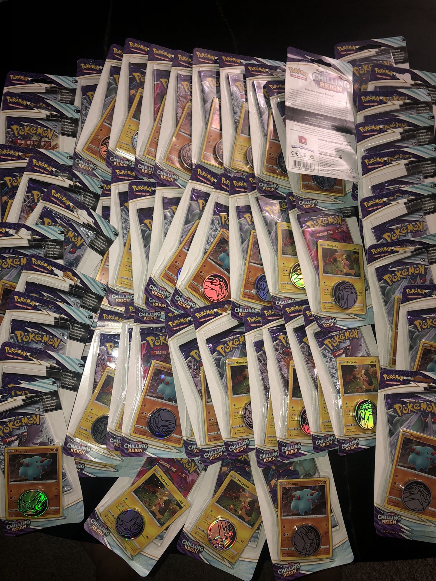 Pokémon Booster Packs New Chilling Reign
