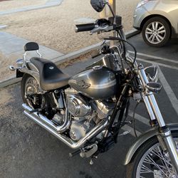 Harley Davidson, Soft Tail Fxts, Grey, 1400cc Thumbnail