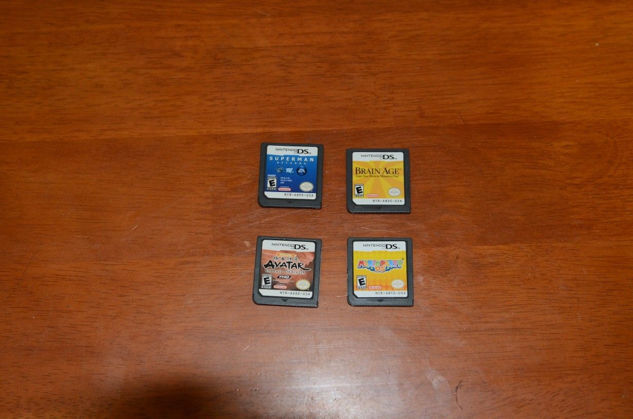 Assorted Nintendo DS games