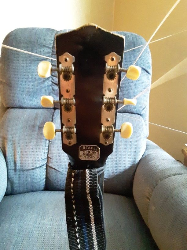 Vintage Kay acoustic Parlor Guitar Model G-101