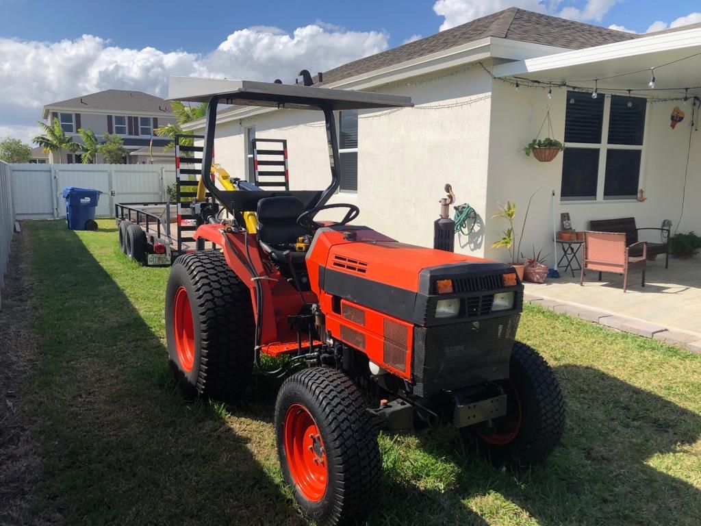 2000 KIOTI LK 3054 4 WD with Trailer for Sale in Princeton, FL OfferUp