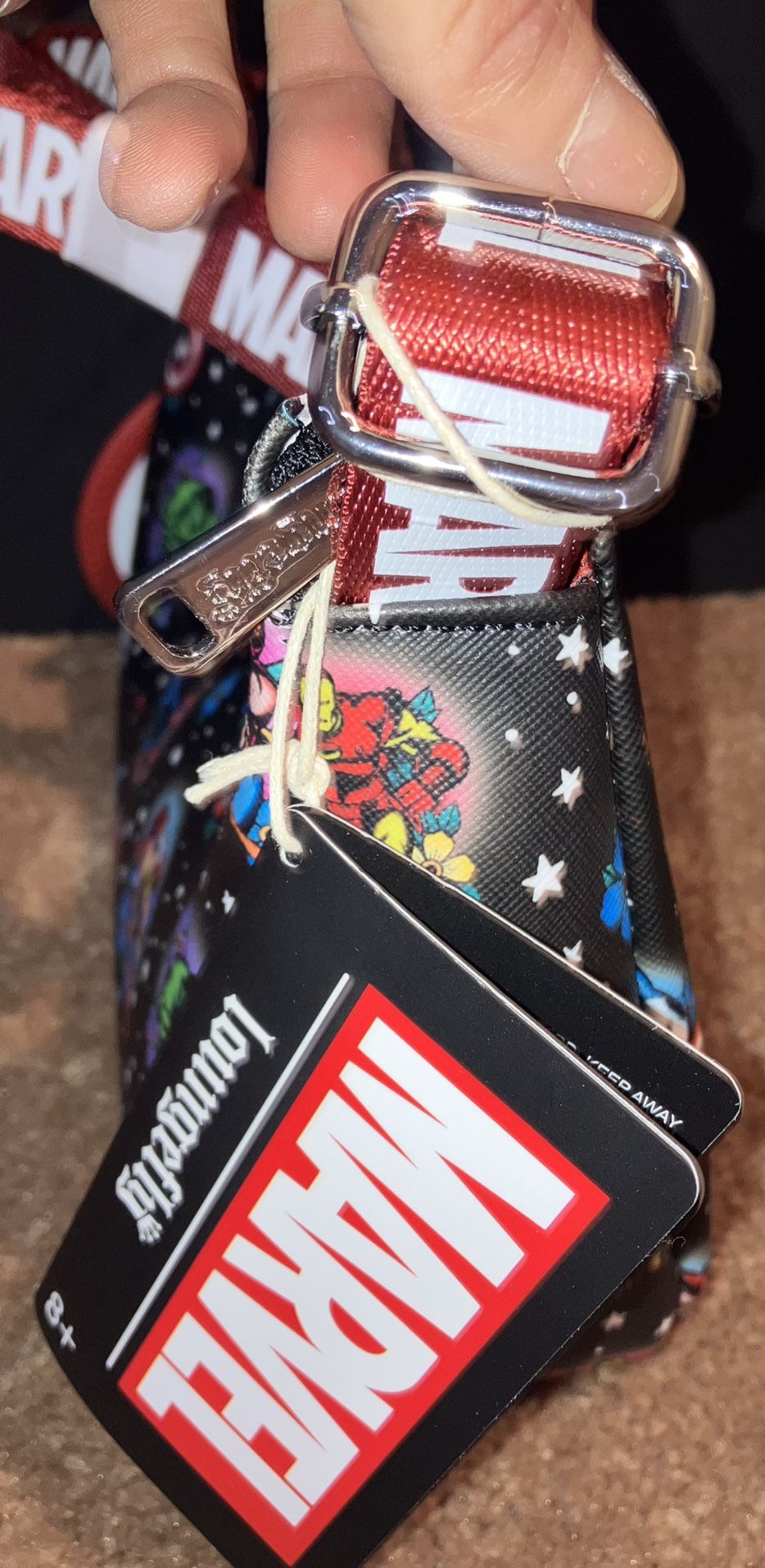 Loungefly Marvel Purse And Wallet